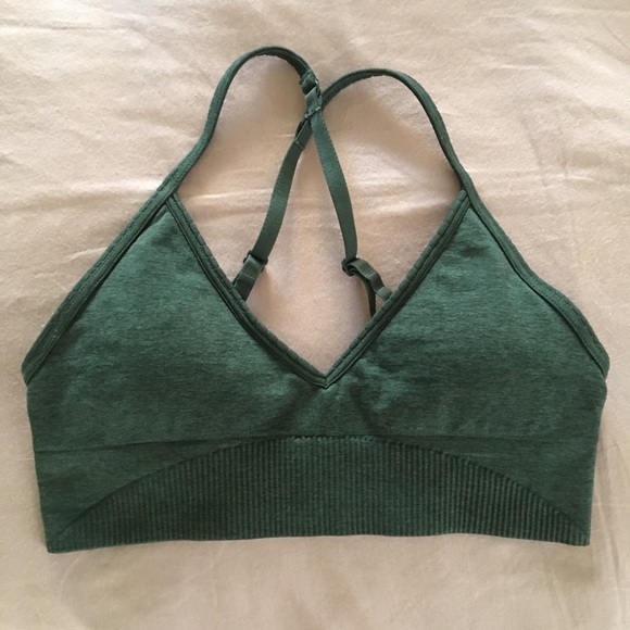 SOLD! Lululemon Crossback Sports Bra - Picture 1 of 3